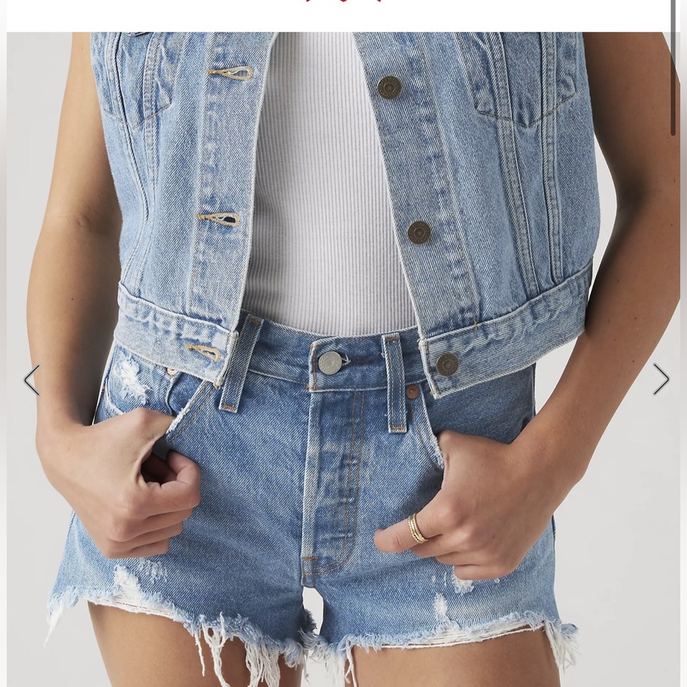 501® ORIGINAL FIT HIGH RISE WOMEN'S SHORTS